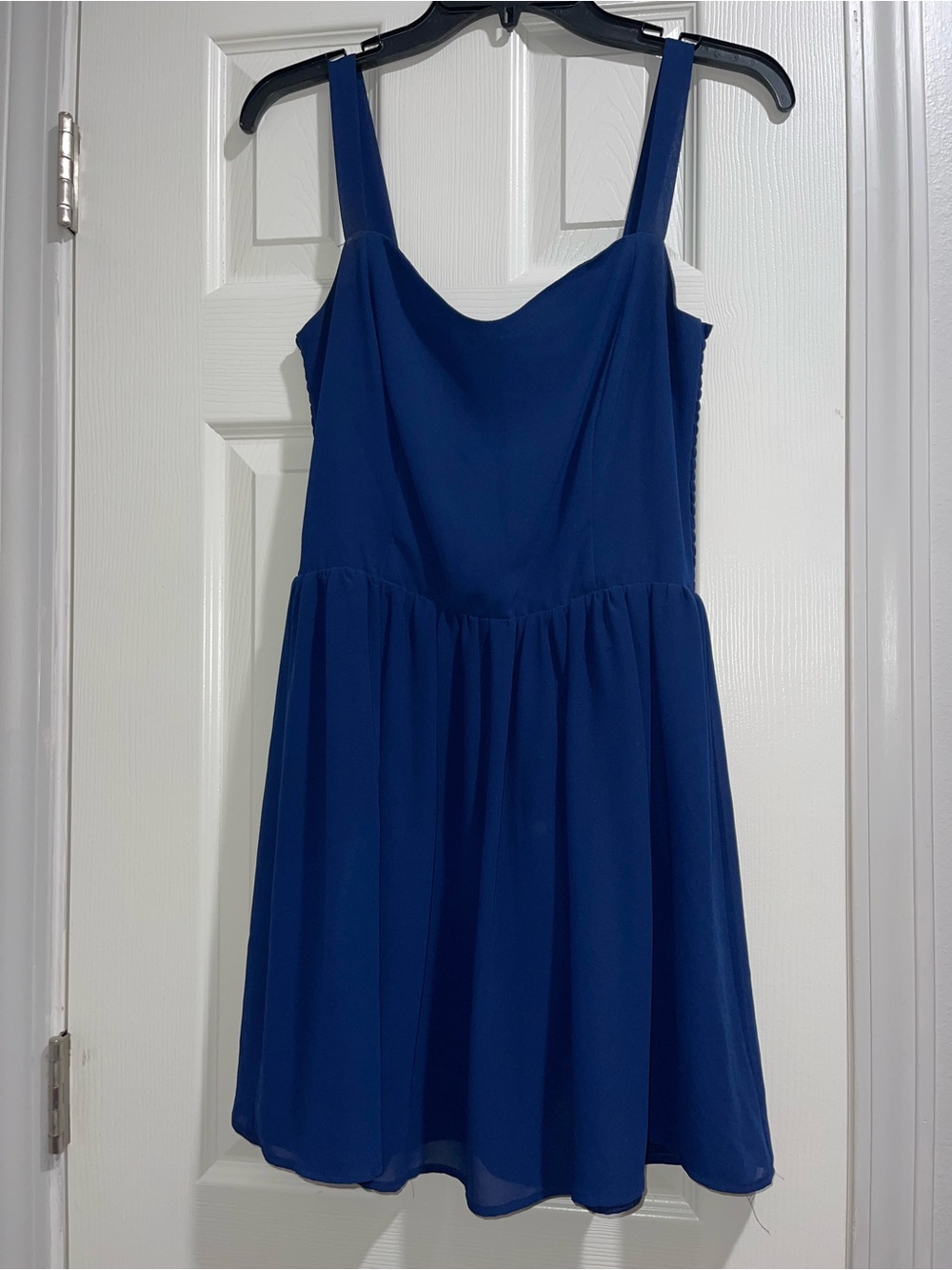Naked Zebra Navy Blue Sleeveless Dress